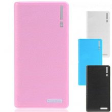 Fashion Wallet Pattern 20000mAh Mobile Power Bank for Smartphone Tablet PC