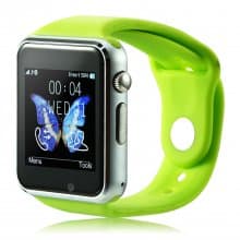 iCou I6 Smart Watch Phone 1.54 Inch Touch Screen Bluetooth Camera FM Green