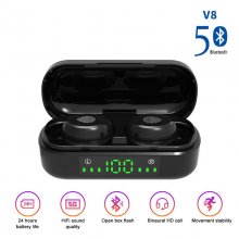 7D Stereo Music Headphone Bluetooth 5.0 TWS Earphone Noise Cancelling Mini Earbuds Touch Control Headsets Waterproof Earphones