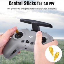 DJI FPV Controller Joystick Telescopic Rocker Thumb Metal Extended Stick fo DJI FPV Remote Control Drone Accessories