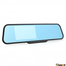 F9 4.3 Inch 140°Wide-angle 1080FHD Rearview Mirror Blue Mirror G-Sensor wholesale