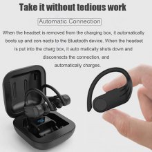 Bluetooth 5.0 Earphones Power Display Headsets Double Calls Wireless Headphone Sports Waterproof Earbuds With Charging Box