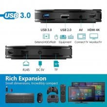 HK1 MINI plus TV BOX Android 9.0 Rockchip RK3318 2.4G/5G WIFI bluetooth 4K HD Set Top Box