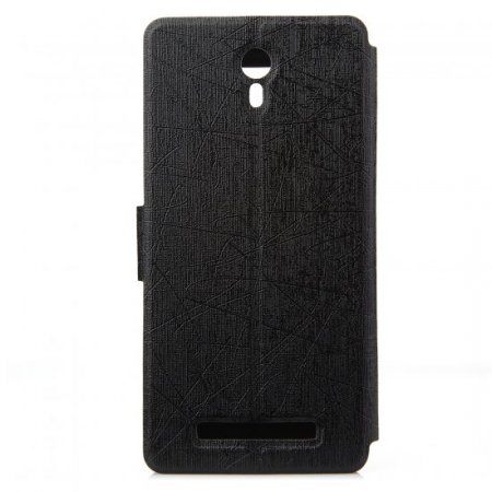 Quality Flip Cover Case Stand Case Magnet Closure for JIAYU S3 Smartphone Black