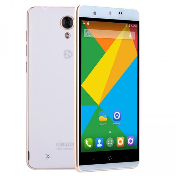 KINGZONE N5 4G Smartphone 5.0 Inch HD 64bit MTK6735 1.0GHz Android 5.1 2GB 16GB White