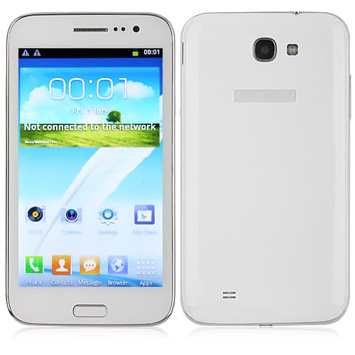 F7100 Smartphone Android 4.1 MTK6575 3G GPS 5.0 Inch Capacitive Screen - Click Image to Close