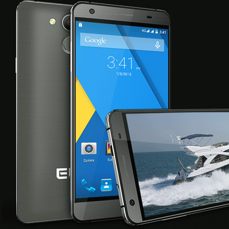 Elephone P7000 Pioneer Smartphone Touch ID 3GB 16GB 64bit MTK6752 5.5\'\' FHD Gray
