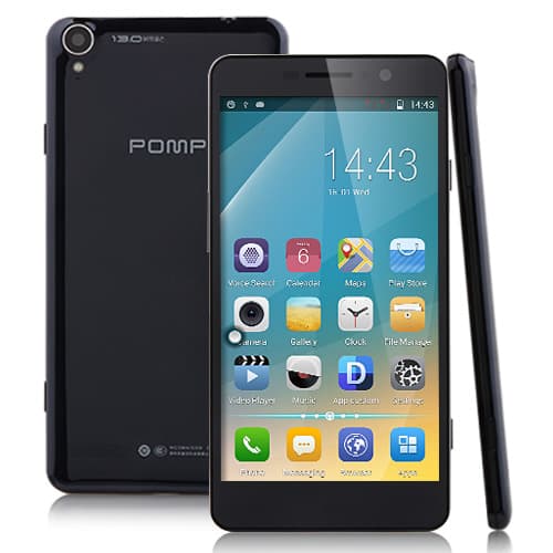 Used POMP C6 Smartphone 2GB 32GB 5.5\'\' FHD Screen MTK6589T Android 4.2 3G OTG NFC