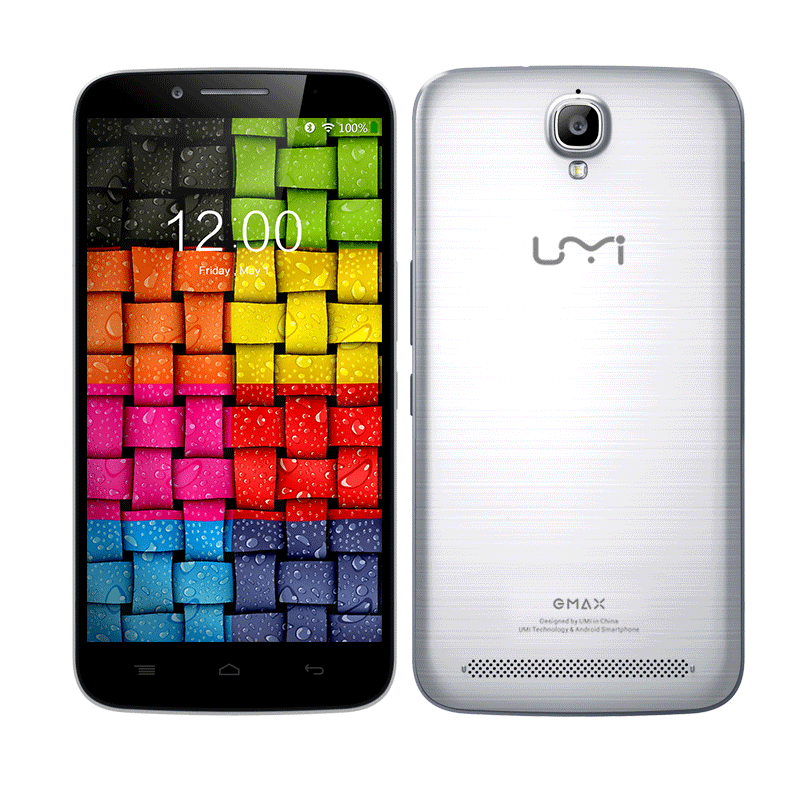 UMI eMAX Smartphone 5.5 Inch FHD 4G 64bit MTK6752 2GB 16GB 3780mAh 7.9mm Silver