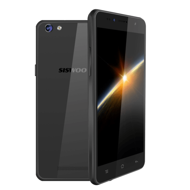 SISWOO Longbow C55 Smartphone 5.5 Inch HD Android 5.1 MTK6753 2GB 16GB 3300mAh Black