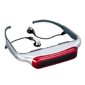 Digital Video Glasses - For 3D Movies - 920k Pixel Video Eyewear for True 3D Stereoscopy Video Entertainment